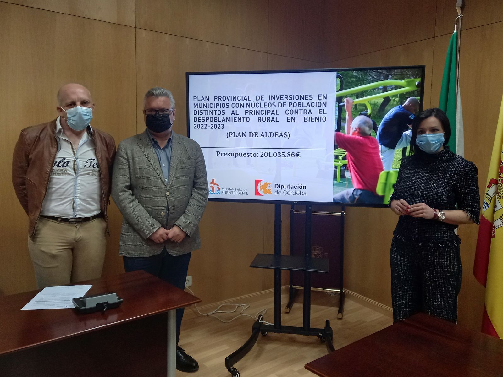 Presentación de las actuaciones en Puente Genil.