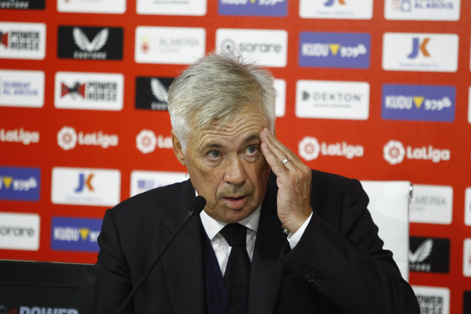 Imágenes del partido U.D. Almería-Real Madrid C.F. de la Liga Santander