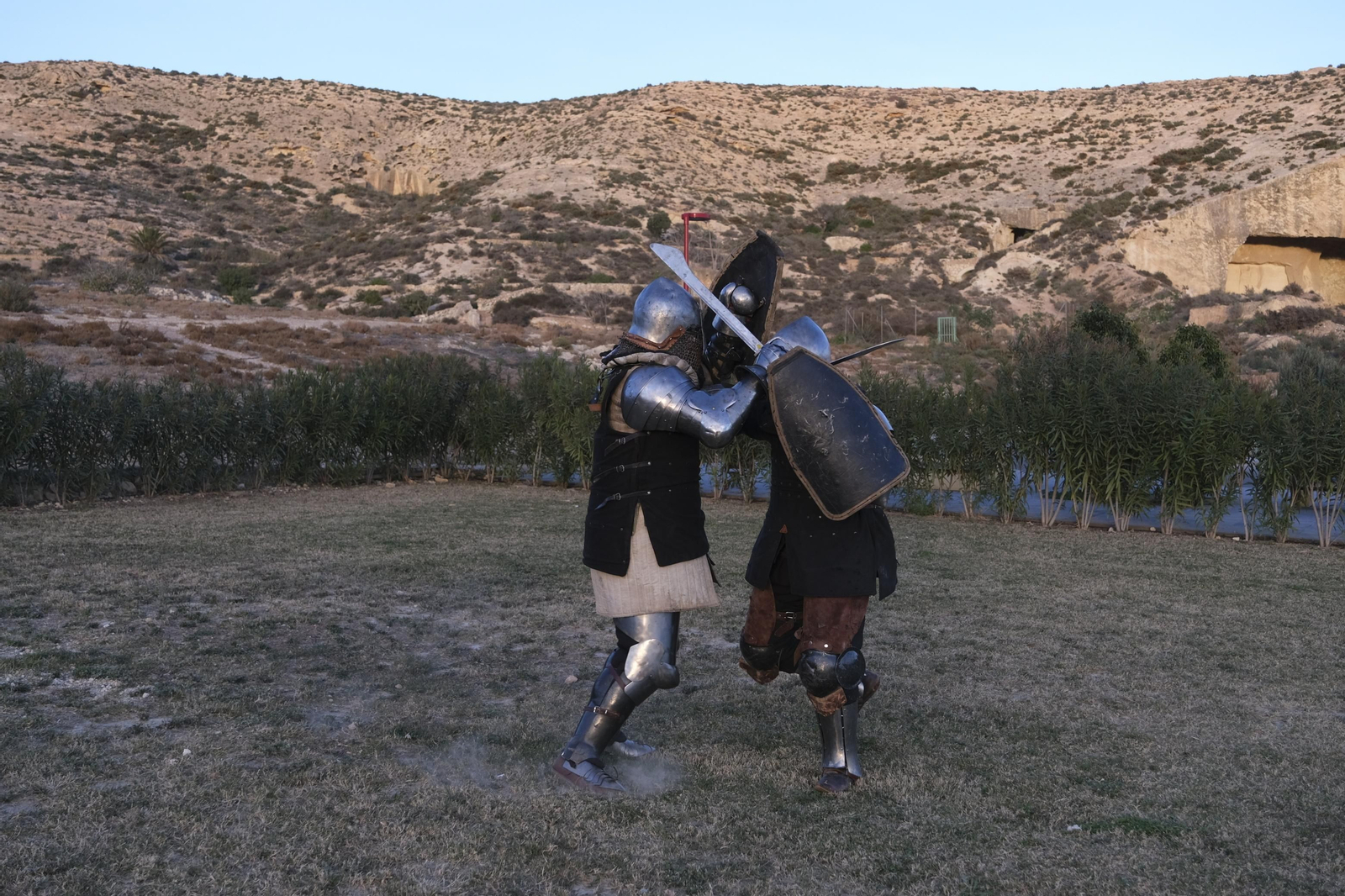 Fotogalería de los combates medievales en Almería