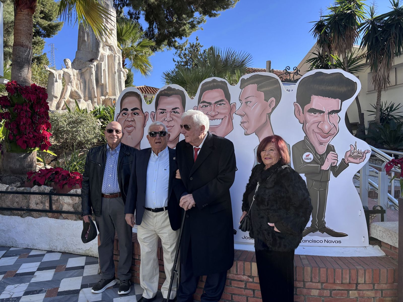 Los descubridores de la Cueva de Nerja.