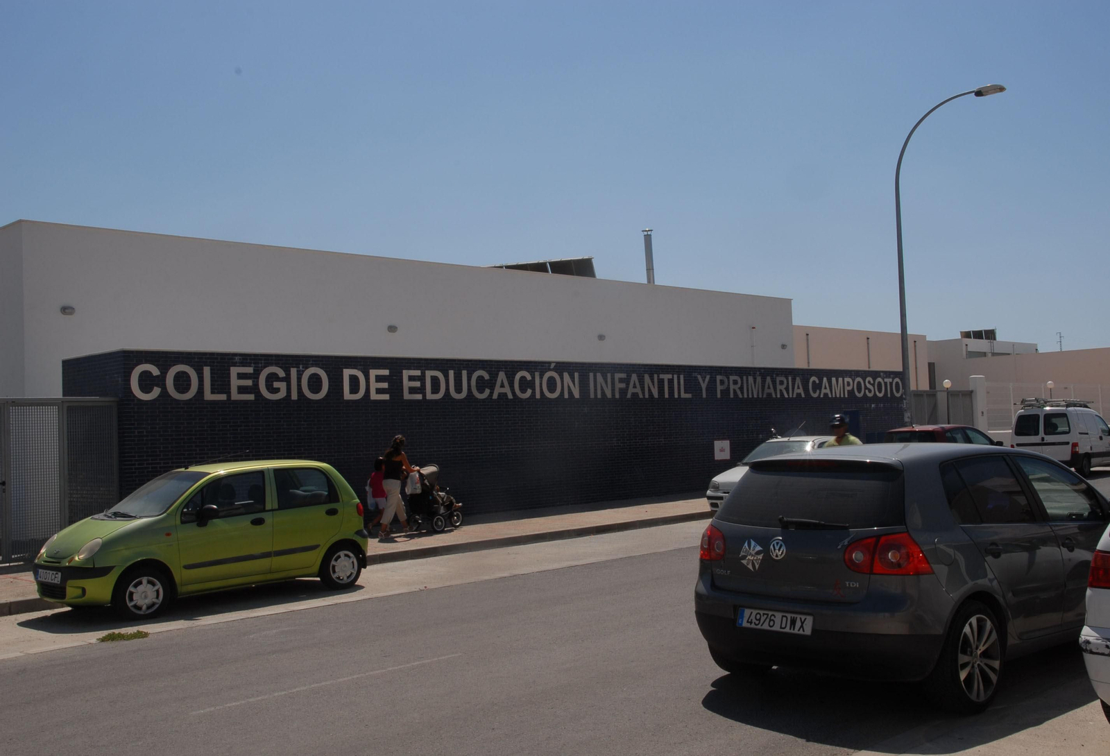 El colegio Camposoto, en una imagen de archivo.
