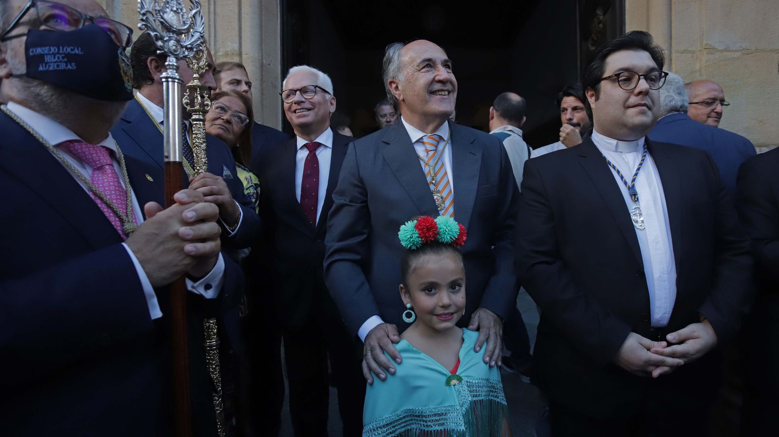 Entrega de la Medalla de la ciudad a la hermandad del Rocío de Algeciras