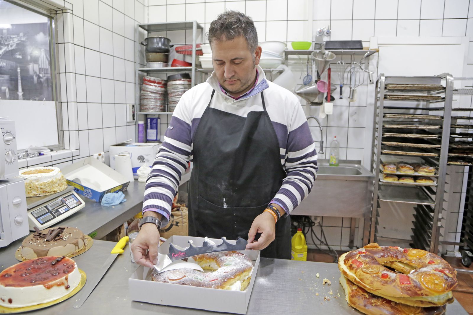 Artesanos del Roscón de Reyes