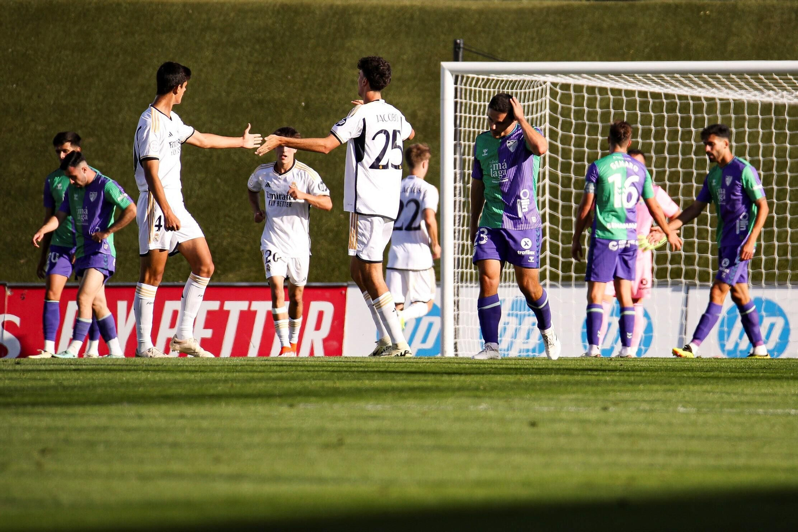 Las fotos del Real Madrid Castilla - Málaga CF
