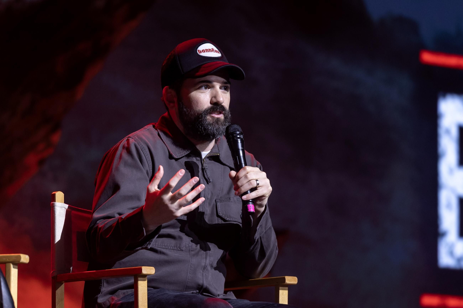 Dan Trachtenberg, director de 'Predator: Badlands', en la San Diego Comic-Con de Málaga.