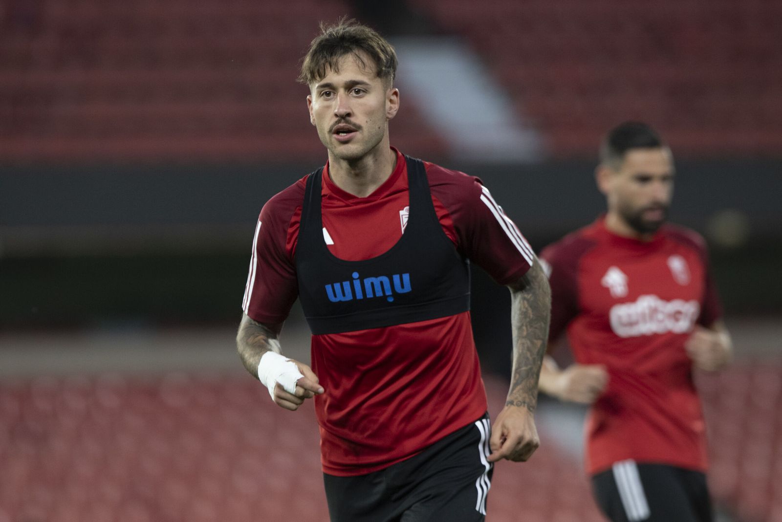 Así fue el primer entrenamiento de José Ramón Sandoval en el Granada CF