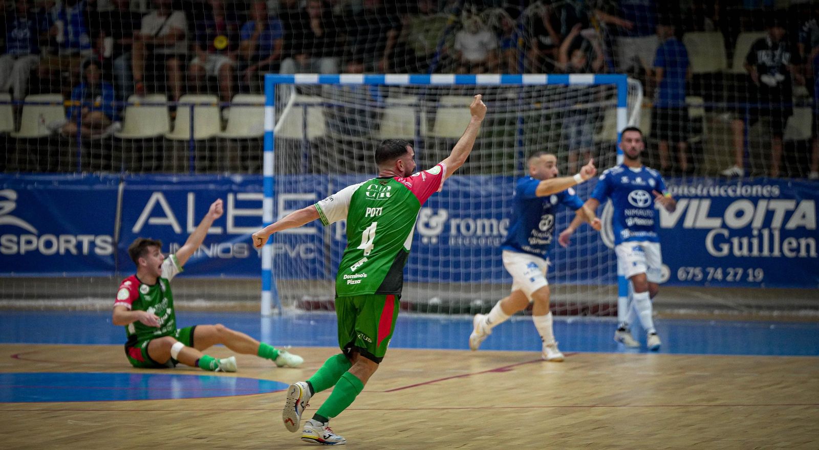 Imágenes del partido de futbolsala entre el Xerez Toyota - Cádiz Virgili