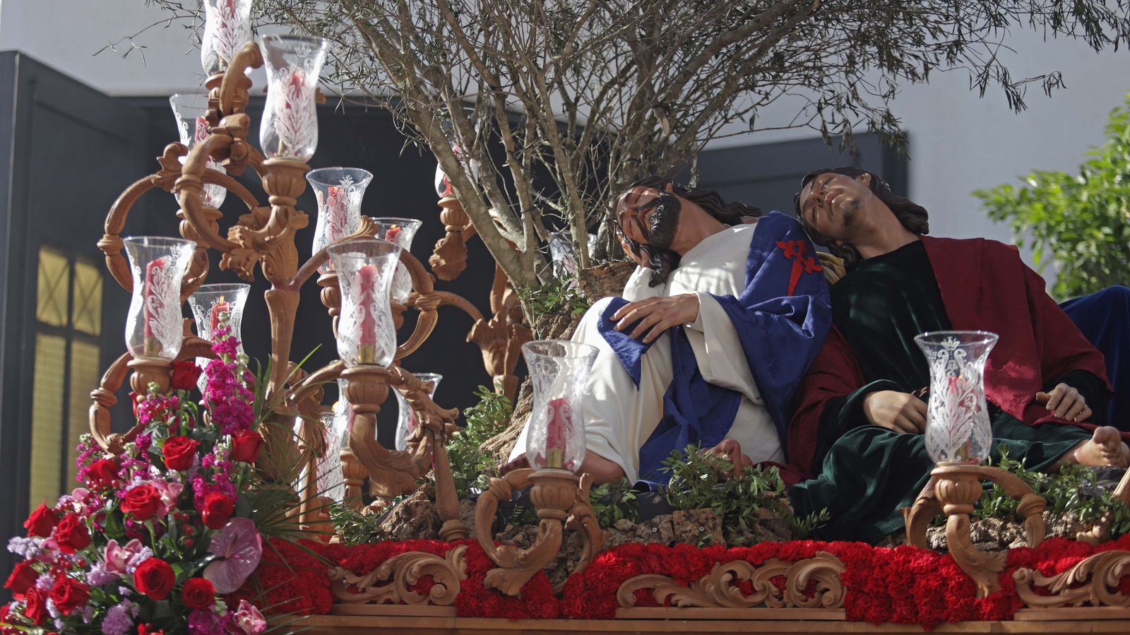 Fotos del Domingo de Ramos en Algeciras: Oración en el Huerto