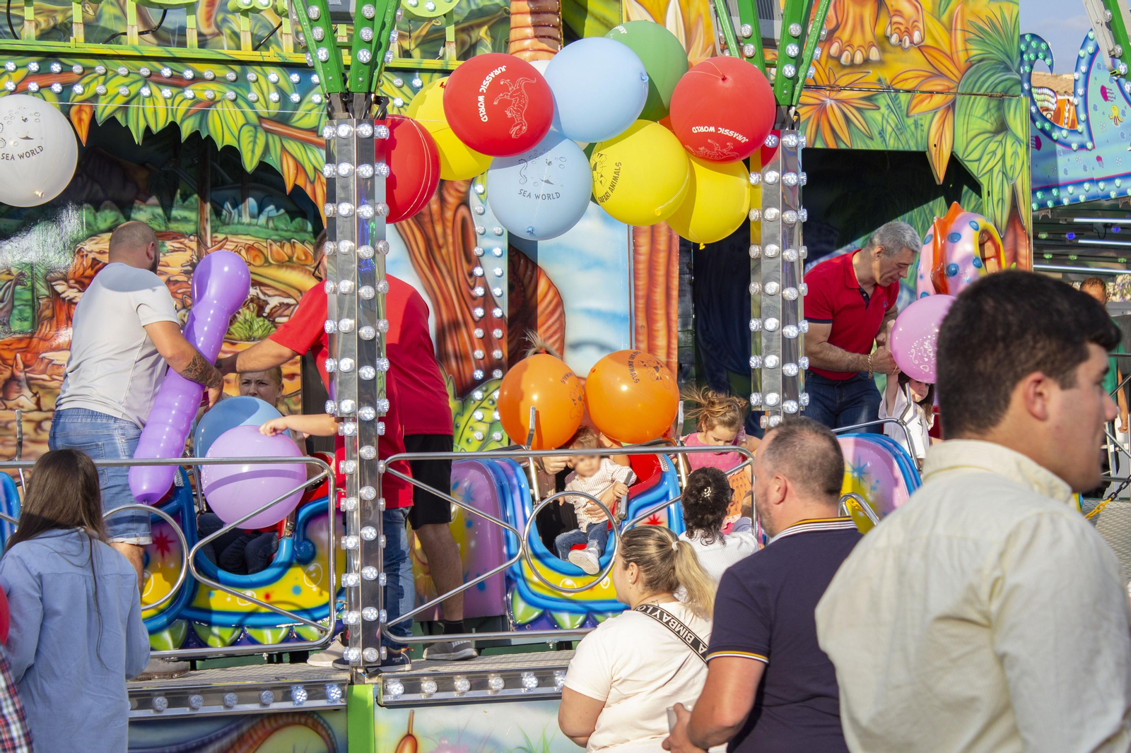 Fotos del viernes en la Feria de Los Barrios 2023