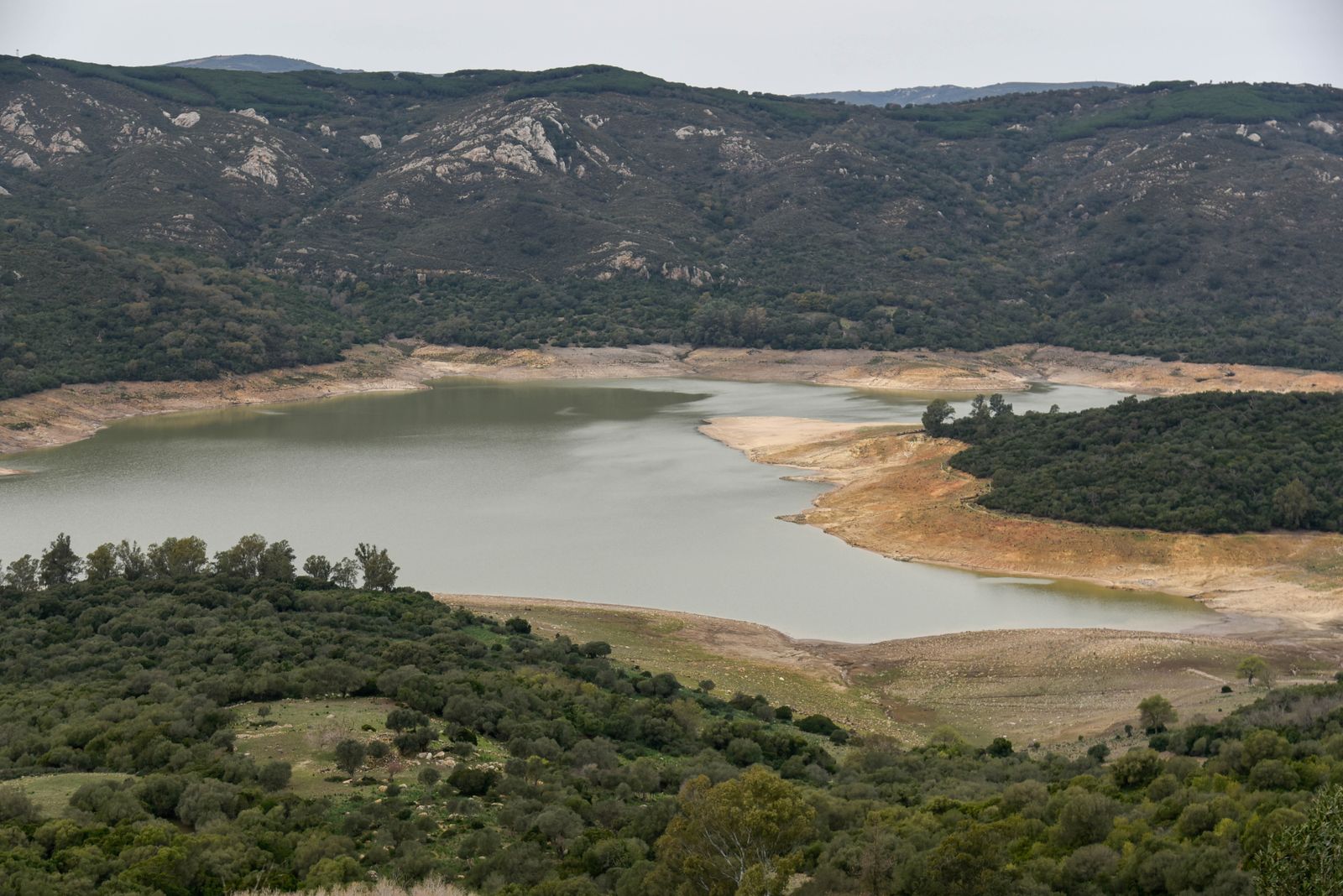 El embalse del Guadarranque, en Castellar.