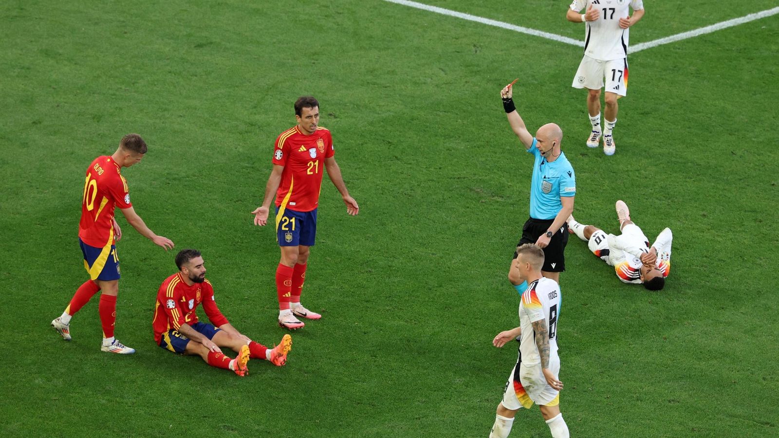 Las mejores fotos del España - Alemania