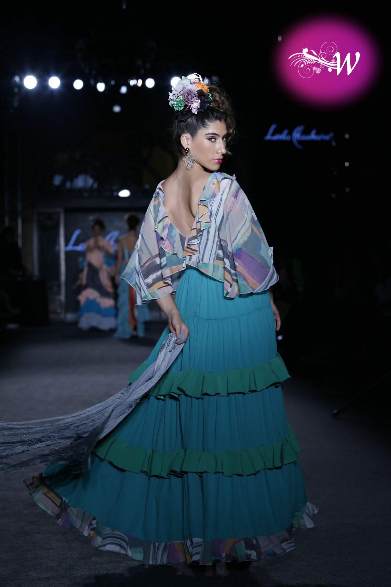 Lola Azahares en We Love Flamenco 2020, todas las fotos del desfile