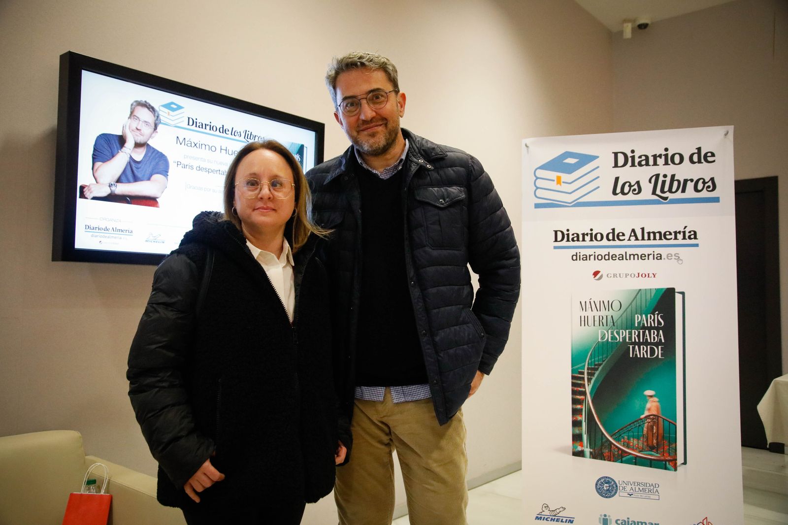 ¿Has estado en la presentación del libro de Máximo Huerta? Entra en la galería y buscate