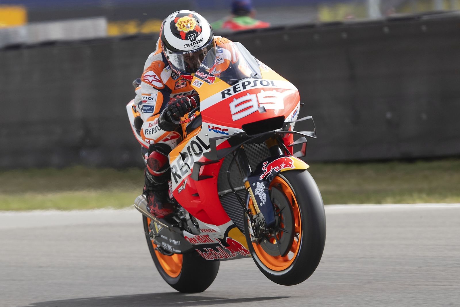 El piloto de Repsol Honda, Jorge Lorenzo.