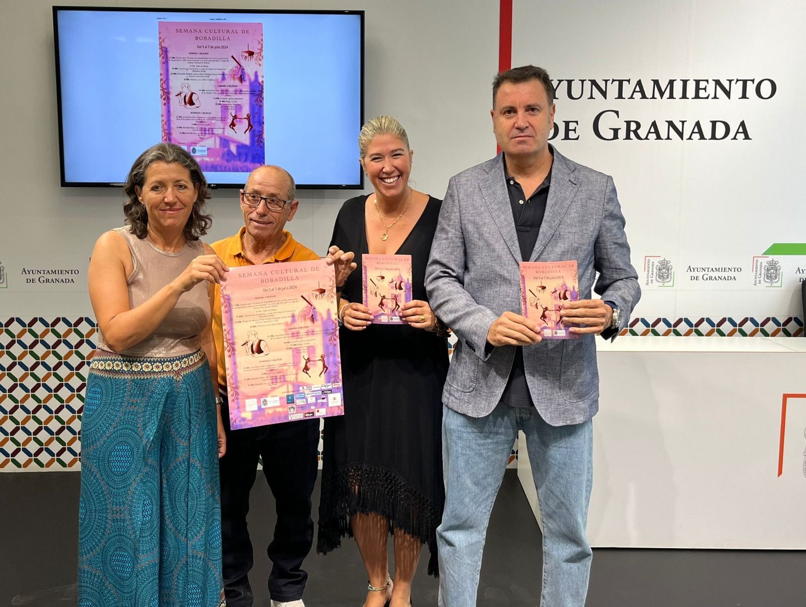 Imagen de la presentación de las actividades culturales de La Bobadilla