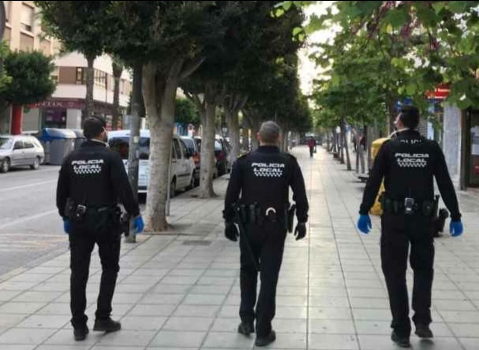 Tres detenidos por saltarse el confinamiento y agredir a la Policía Local de El Ejido