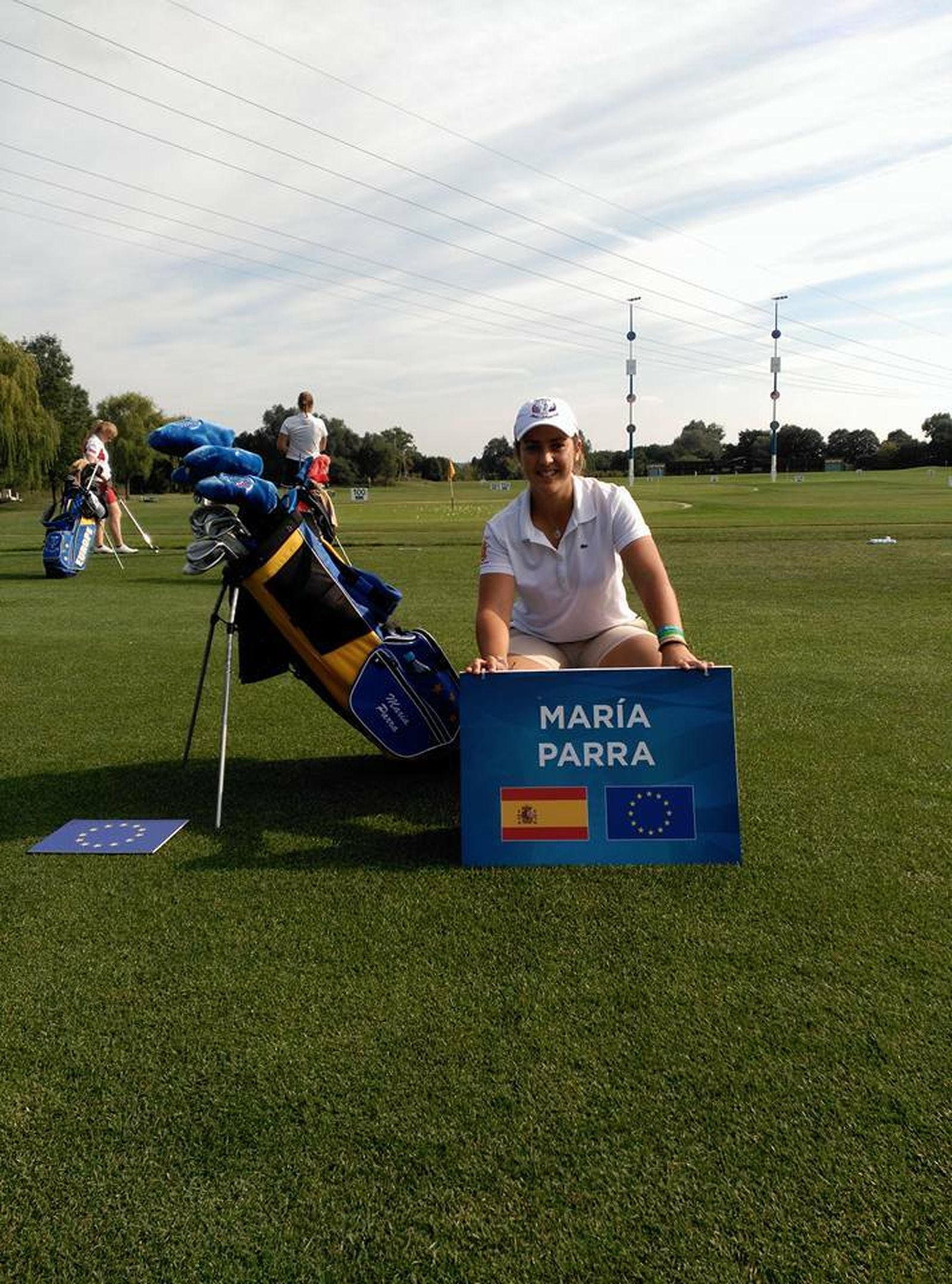 La golfista guadiareña María Parra