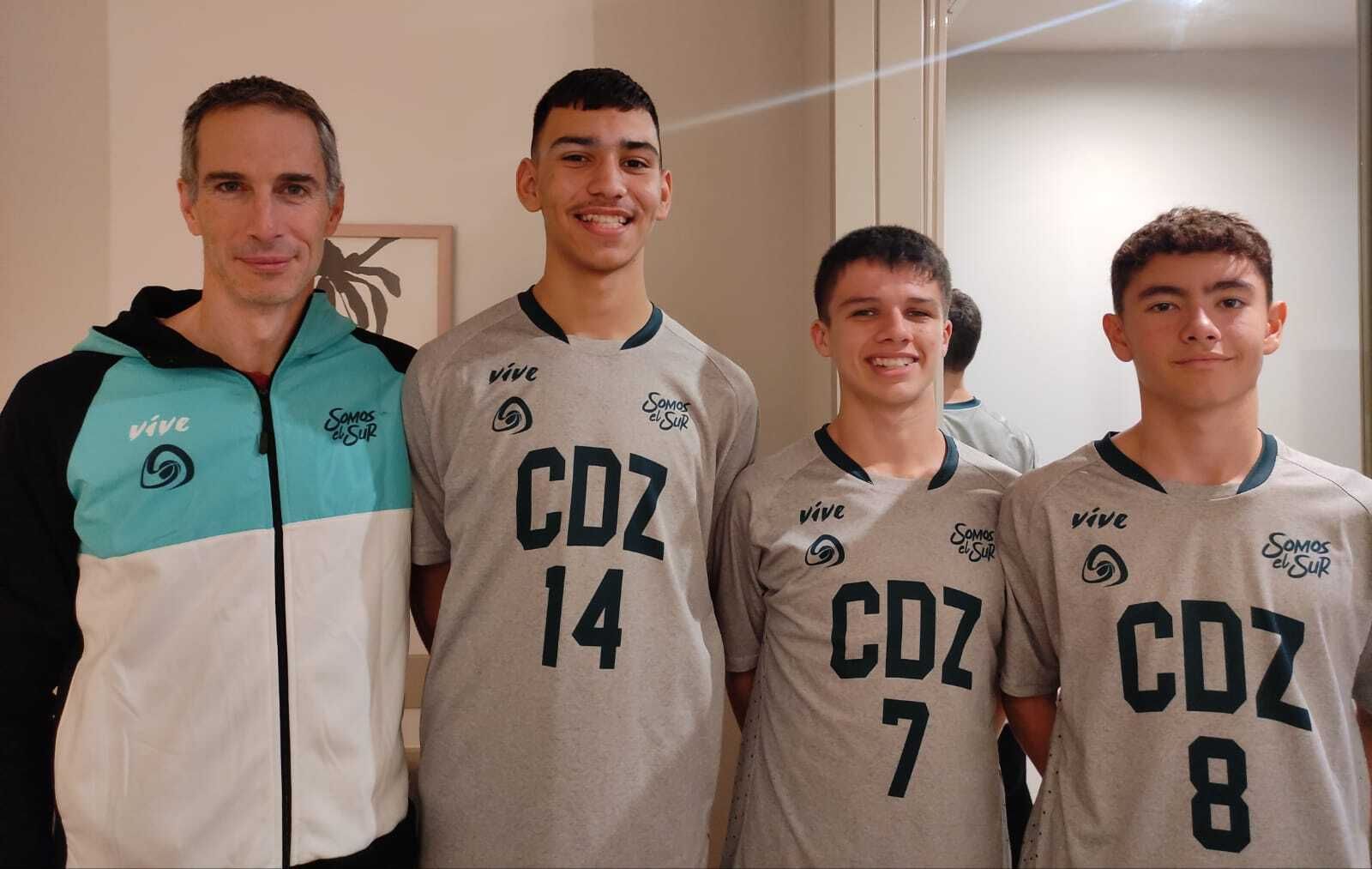 Los cuatro algecireños de la selección provincial infantil