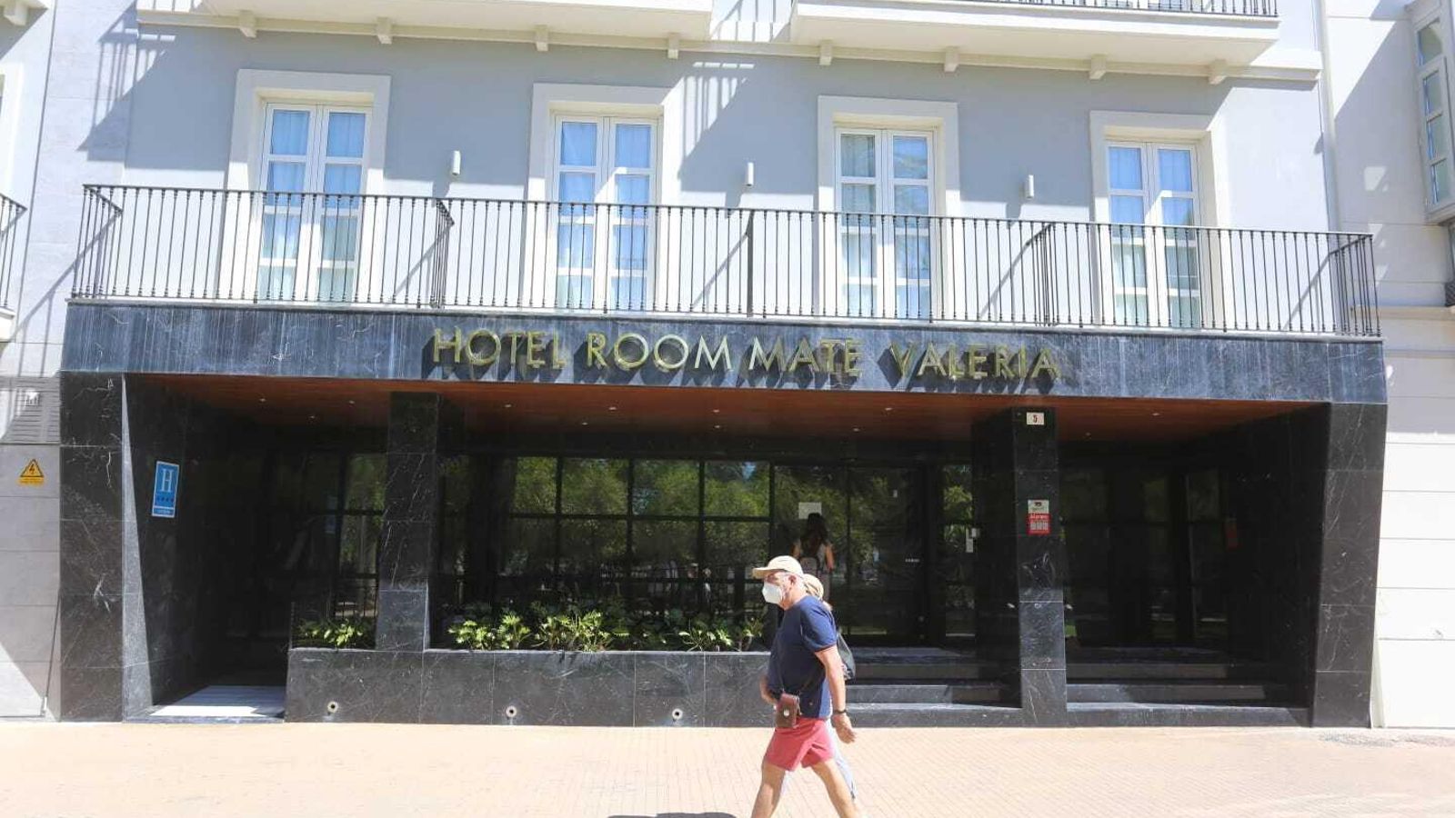 El Hotel Valeria permanece cerrado.