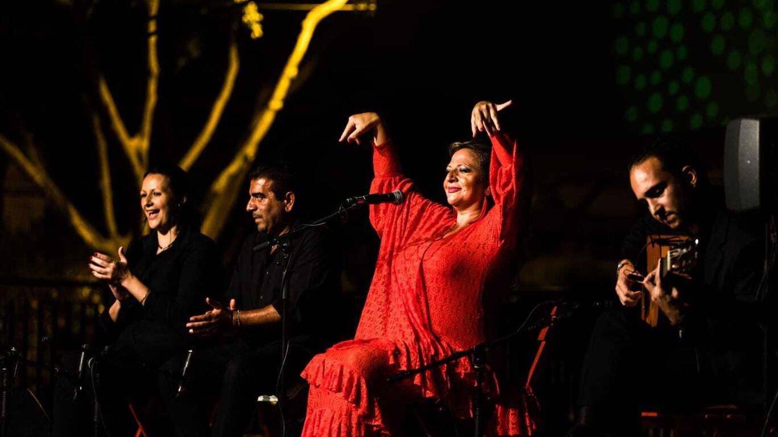 Remedios Reyes actúa en el festival 'La Isla Ciudad Flamenca'