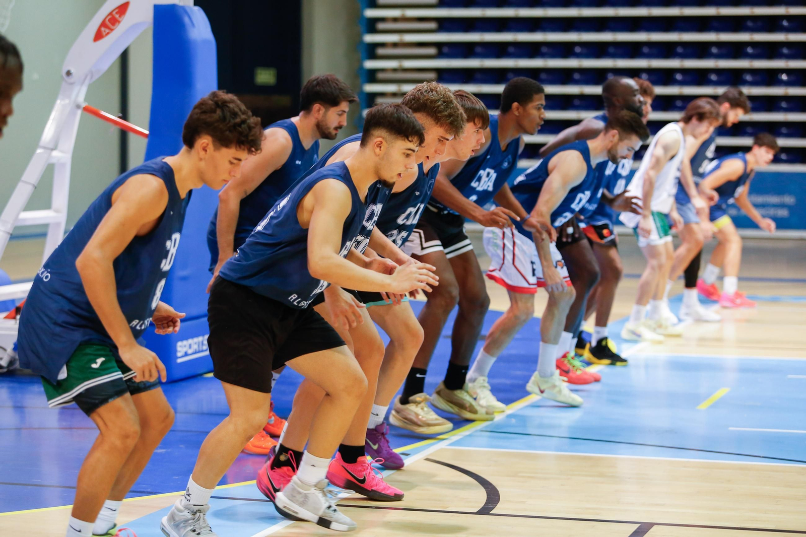 Las fotos del primer entrenamiento de pretemporada del Club Baloncesto Algeciras