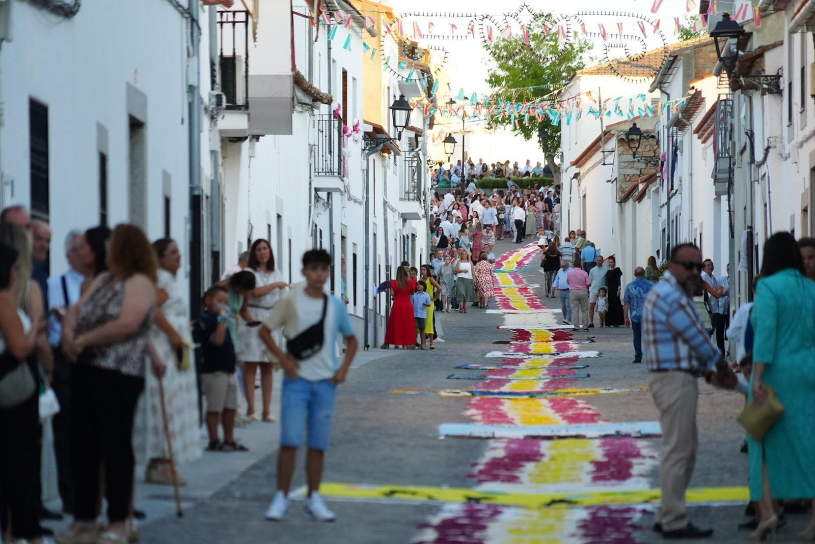 La procesión de San Roque en Dos Torres