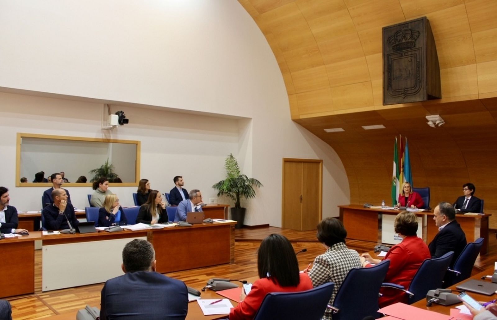 La sesión plenaria celebrada este jueves.