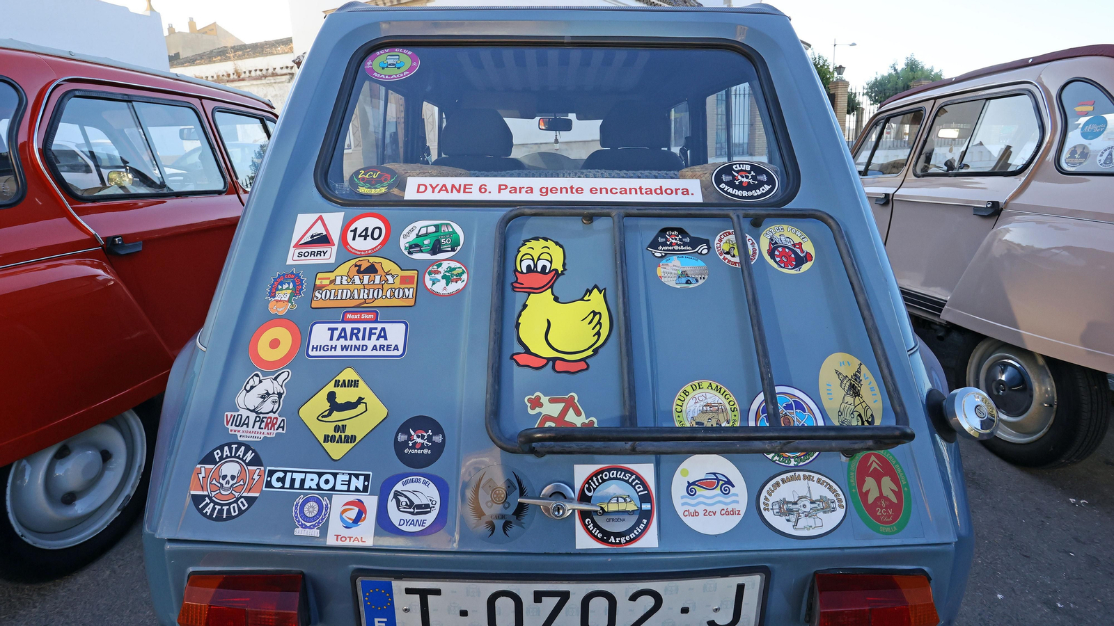 Ruta de Dyane 6 de la asociación Jacobea de Jerez