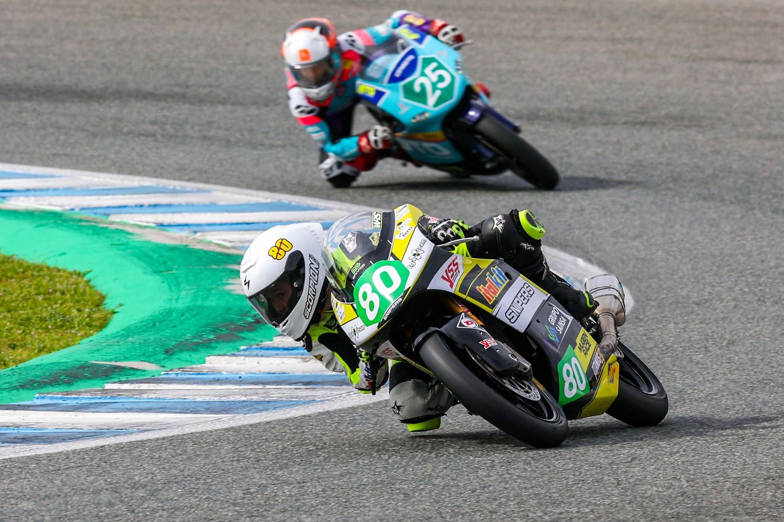 Imágenes de la primera cita del ESBK en el Circuito de Jerez