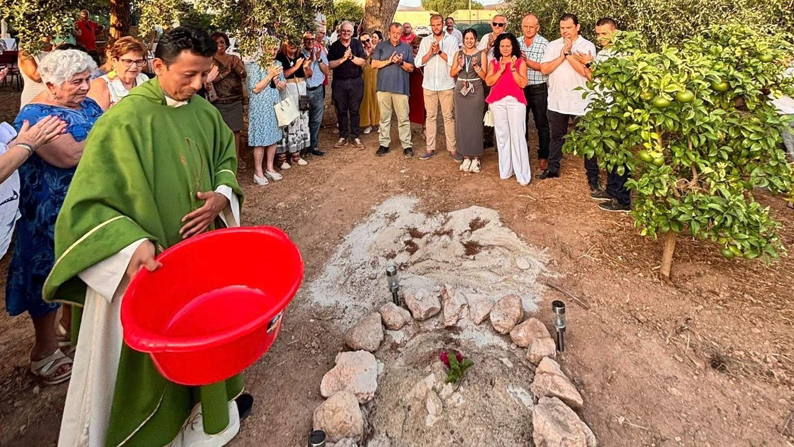 Ya se ha puesto la primera piedra de este nuevo espacio de encuentro.