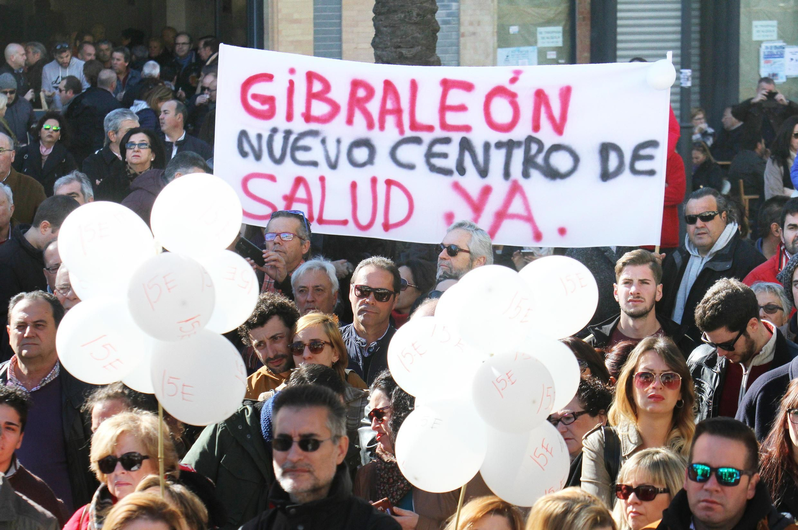 La marea blanca, en Huelva