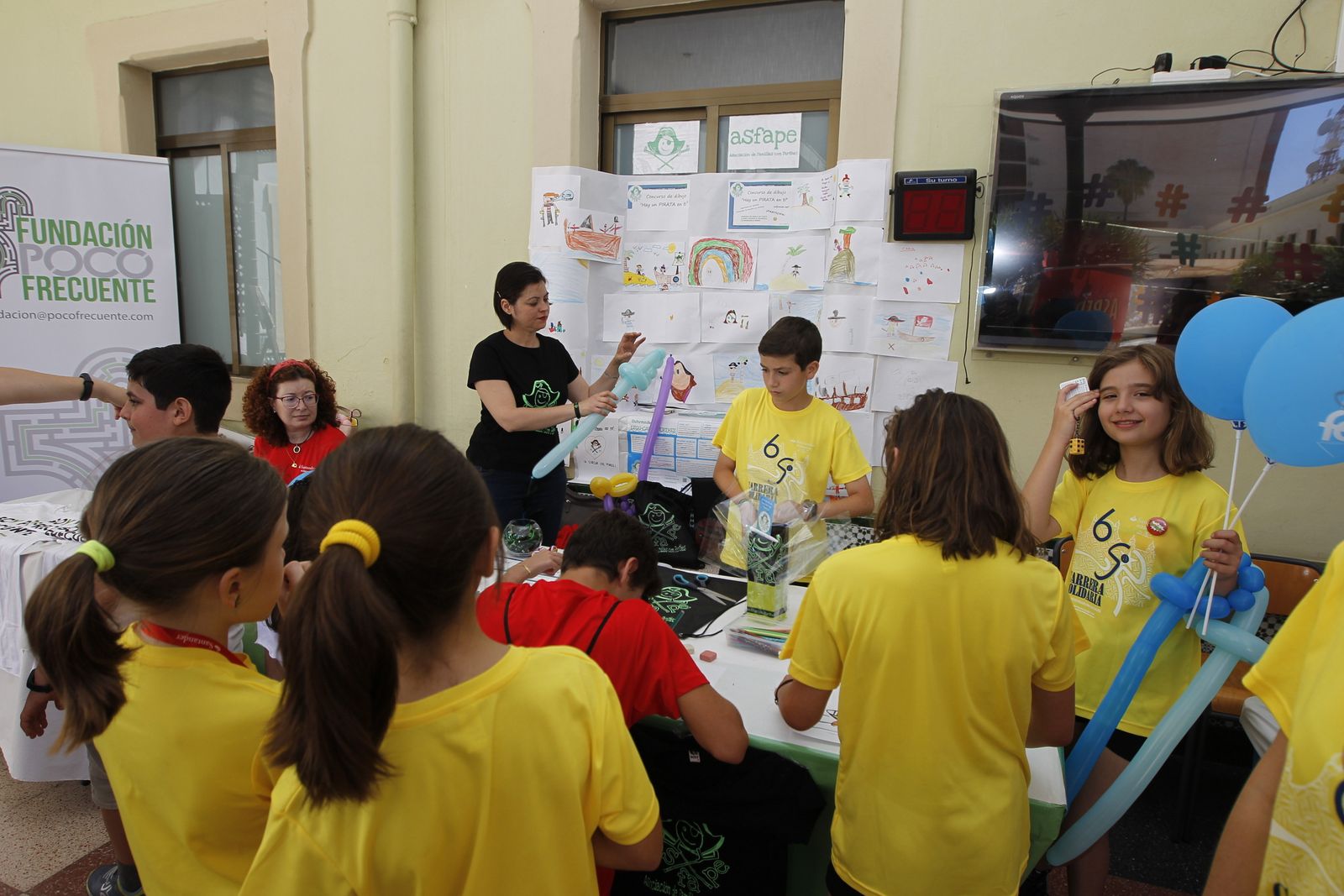 Fotogalería carrera atletismo popular enfermedades poco frecuentes. La Salle Almería