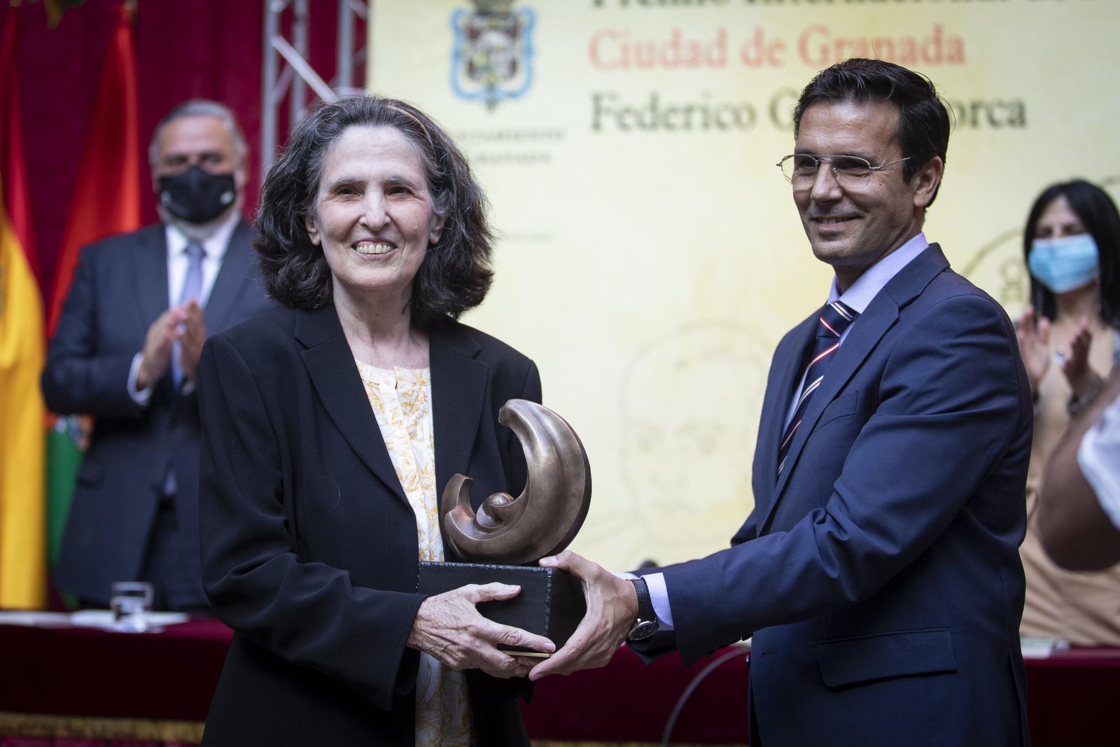 La entrega del Premio Lorca de Poesía a Yolanda Pantín, en imágenes