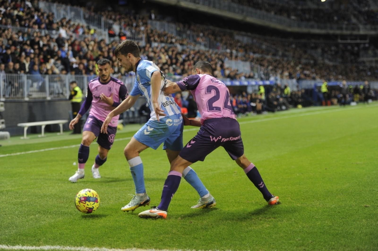 El Málaga CF - Tenerife, en fotos