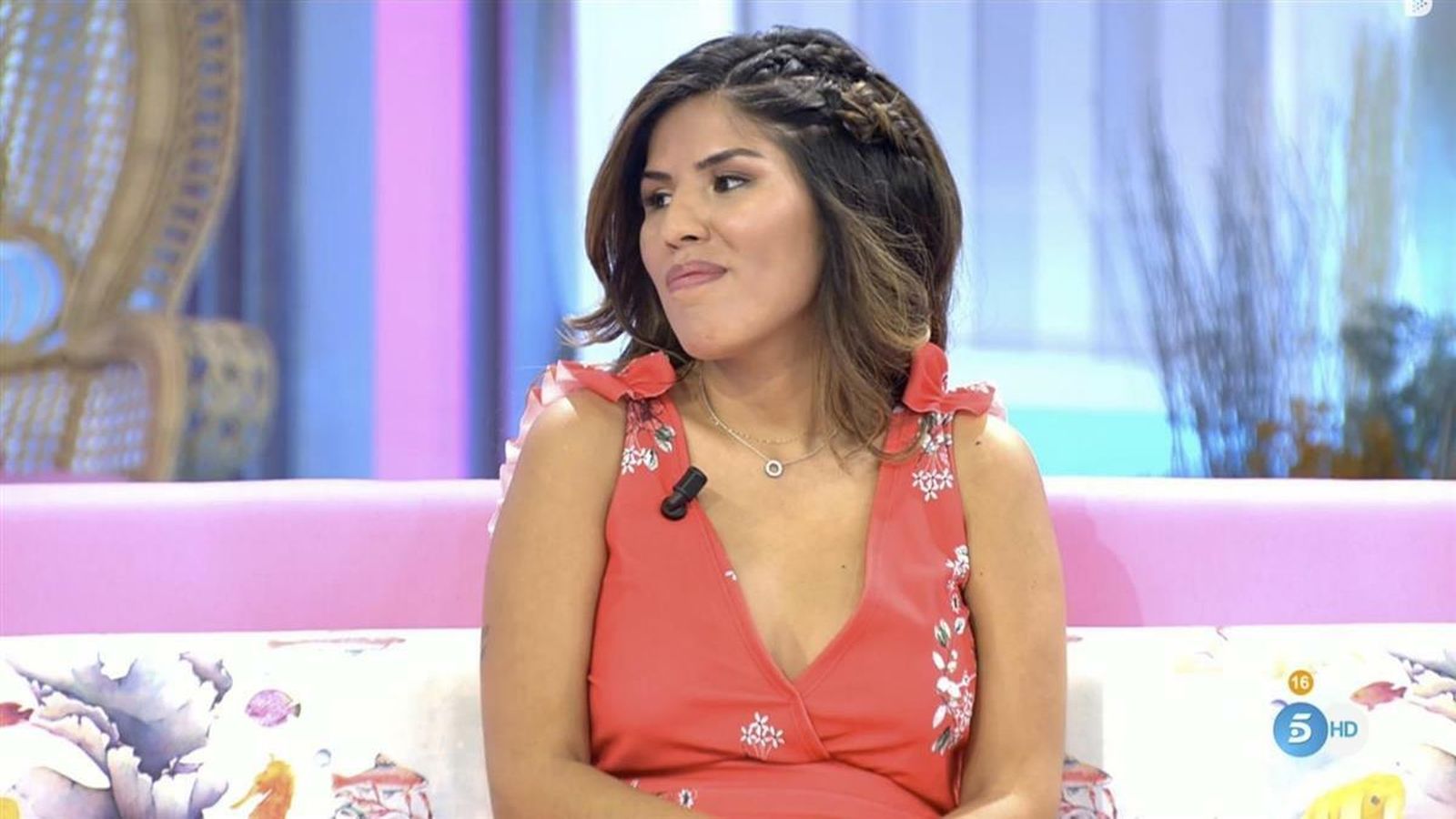 Isa Pantoja, en 'El programa de Ana Rosa', donde trabaja esta temporada como colaboradora.