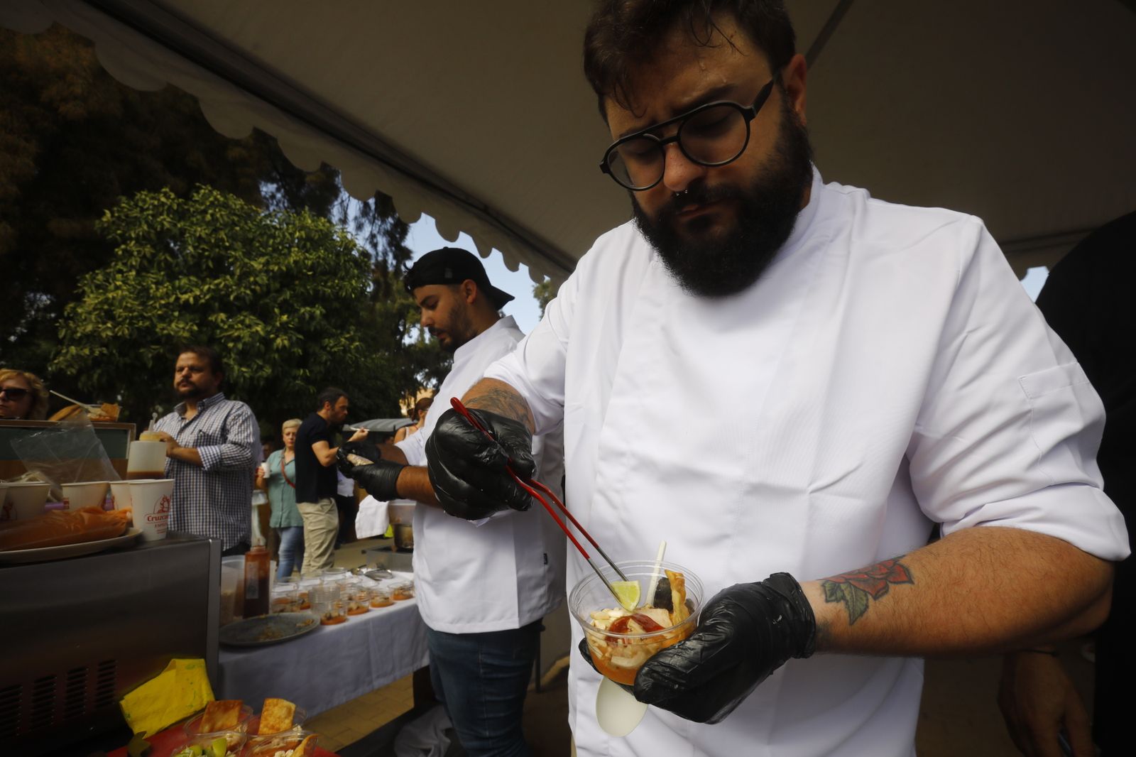Las tapas del Córdoba Califato Gourmet en el Paseo de la Victoria, en imágenes