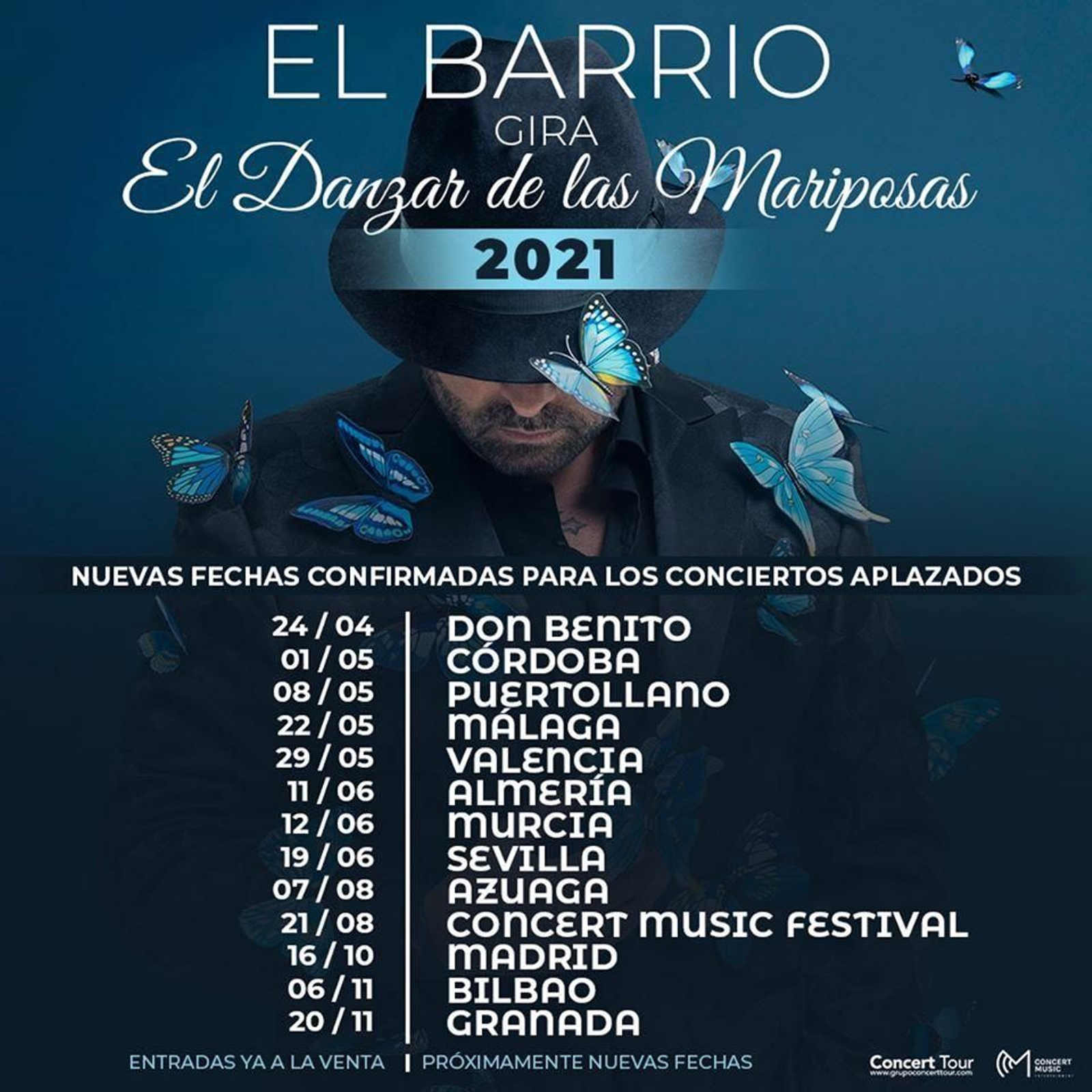 Gira de El Barrio para 2021.