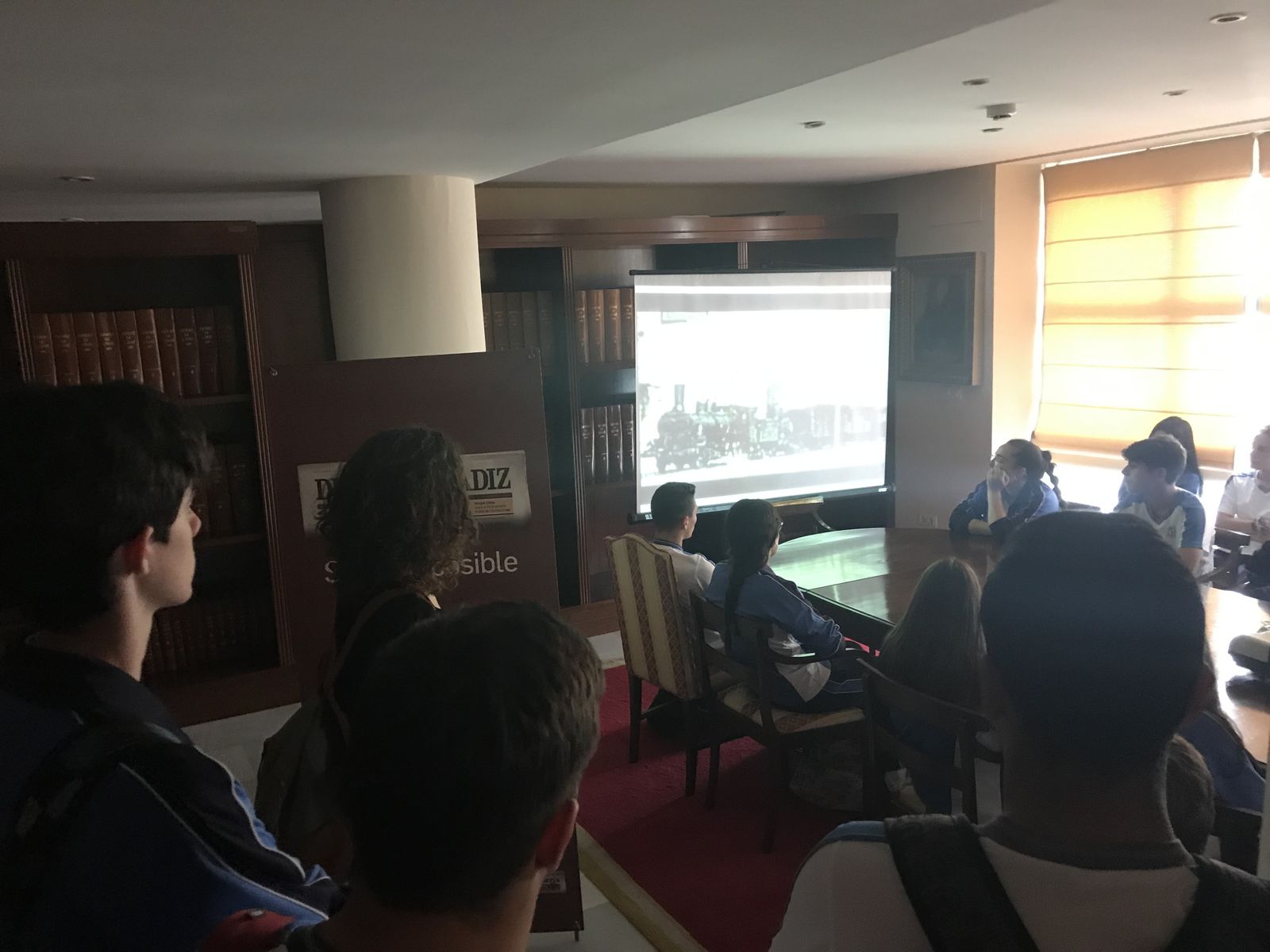 Visita del colegio Divino Salvador de Vejer