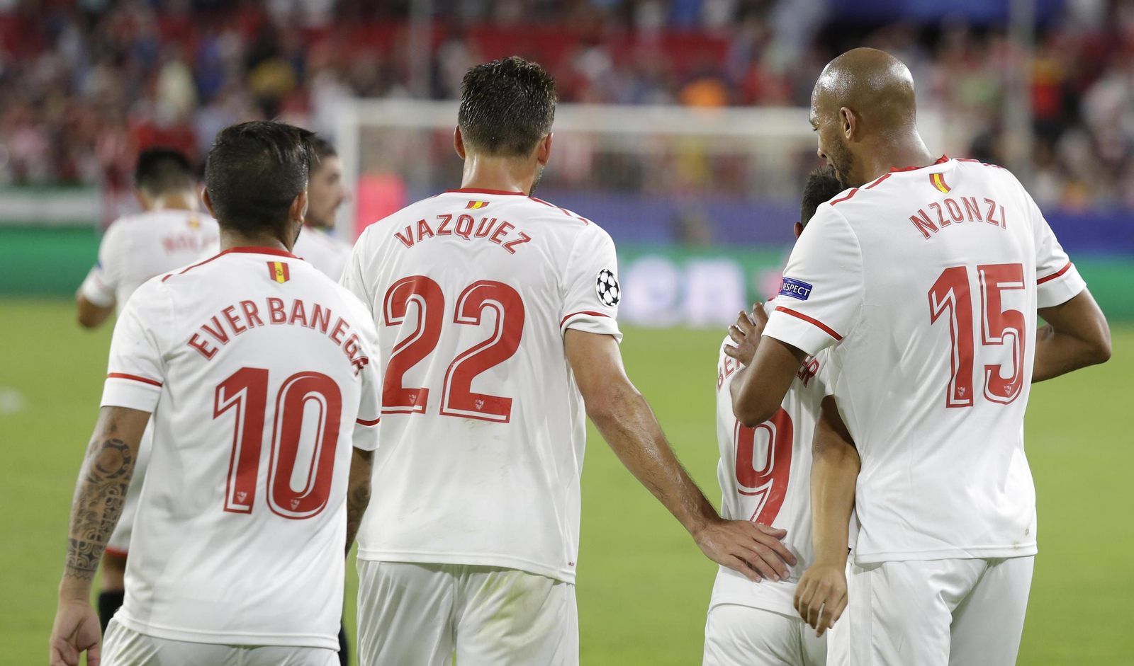 Las imágenes del Sevilla-Maribor.