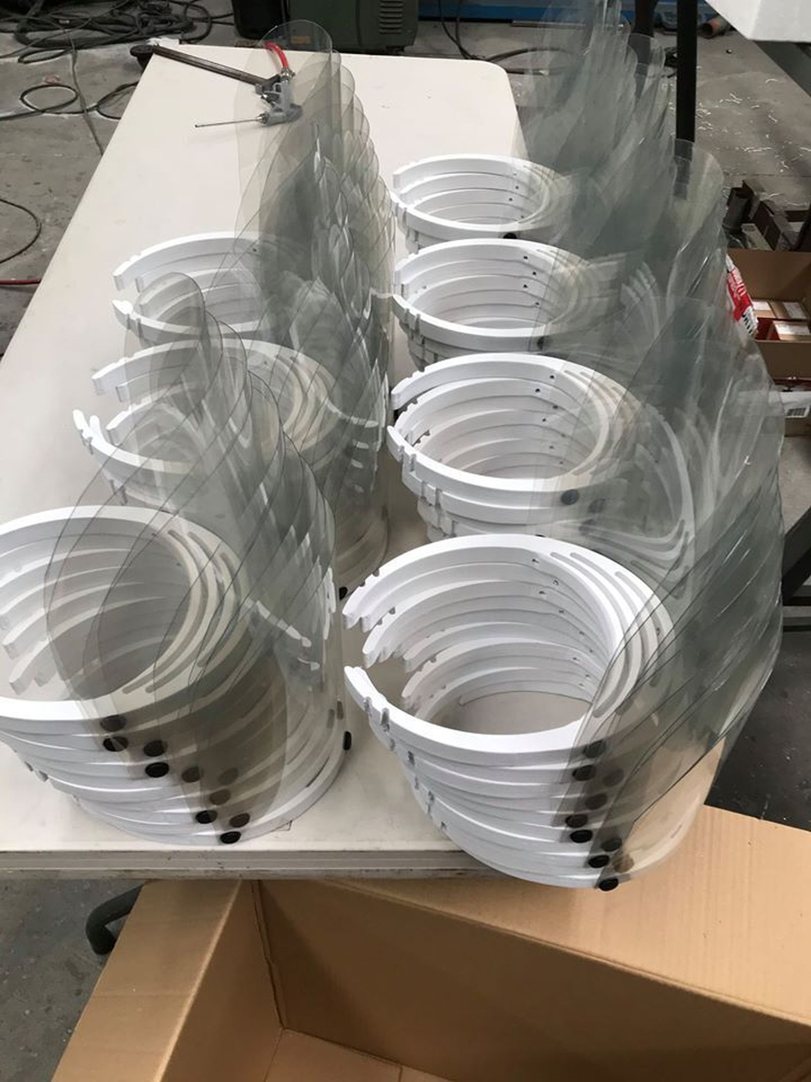 Pantallas protectoras.