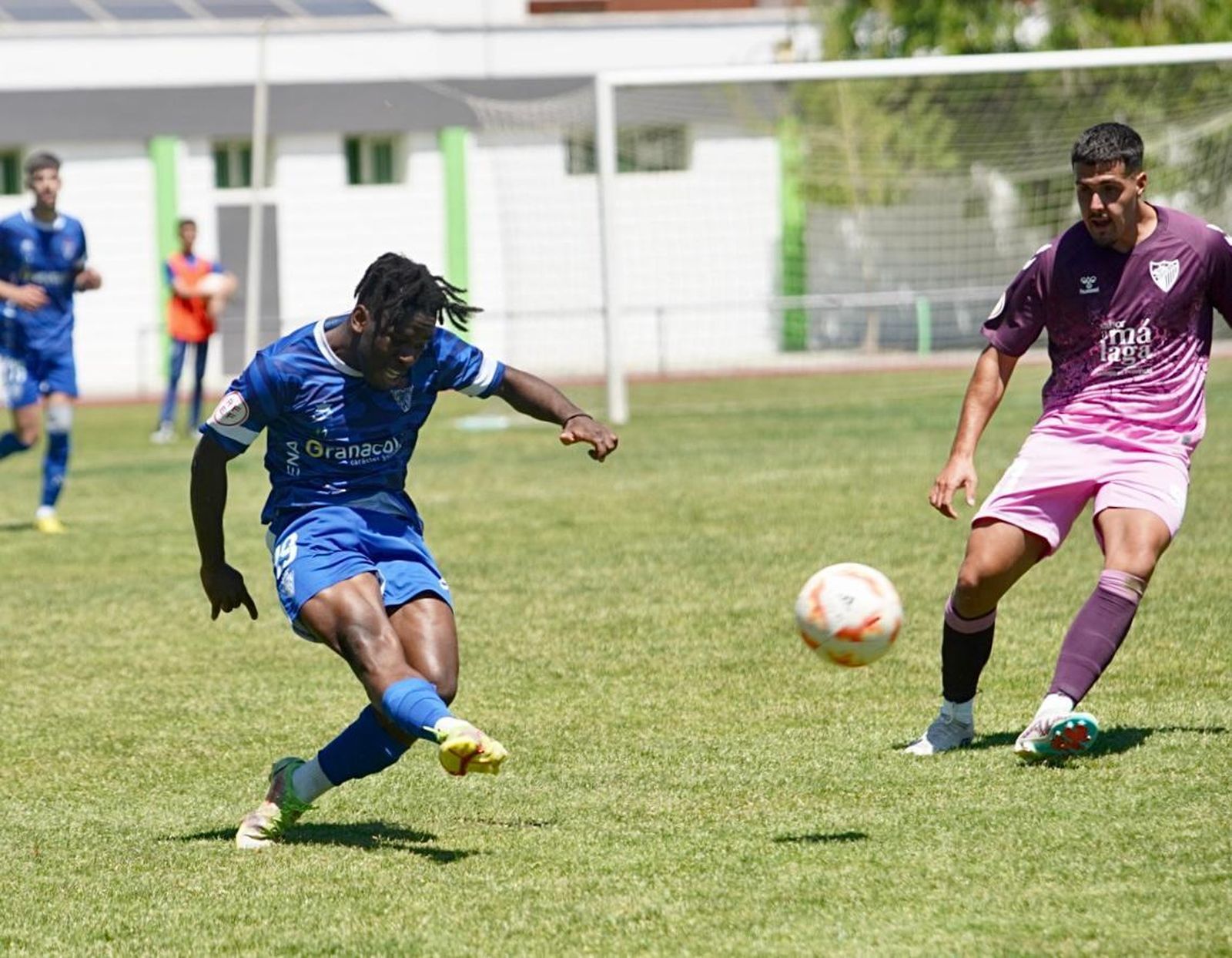Imagen del Maracena - Atlético Malagueño.