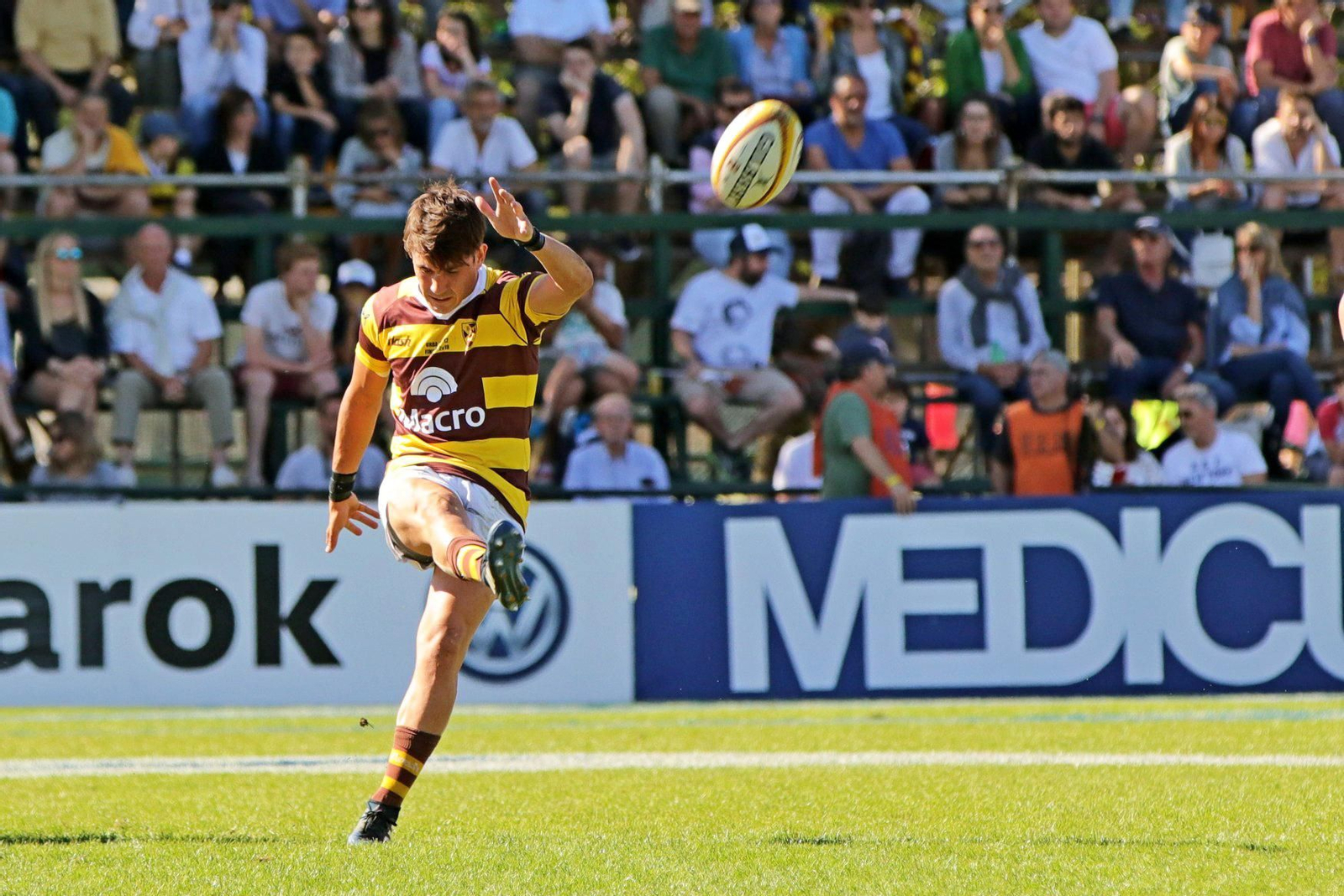 El jugador argentino Rafael Migale,en acción.