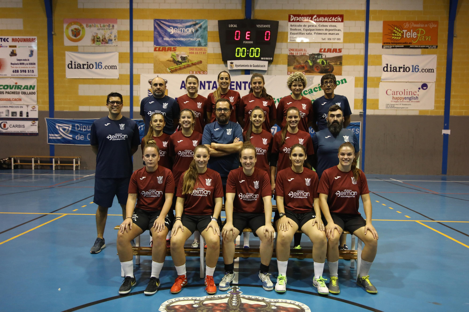 El Guadalcacín FSF juega hoy por primera vez en su historia la Copa de la Reina.