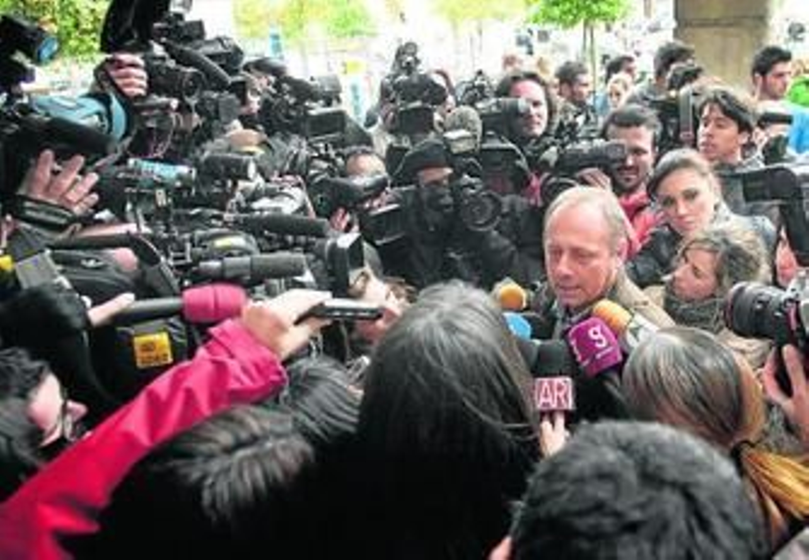 Expectación mediática en el juicio al Cuco.