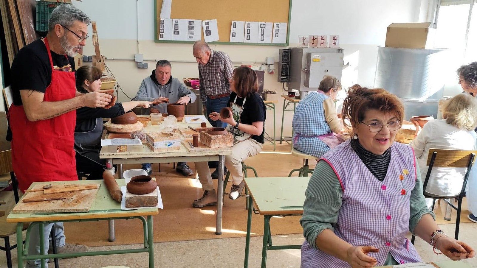 Participantes en el taller celebrado en Benahadux