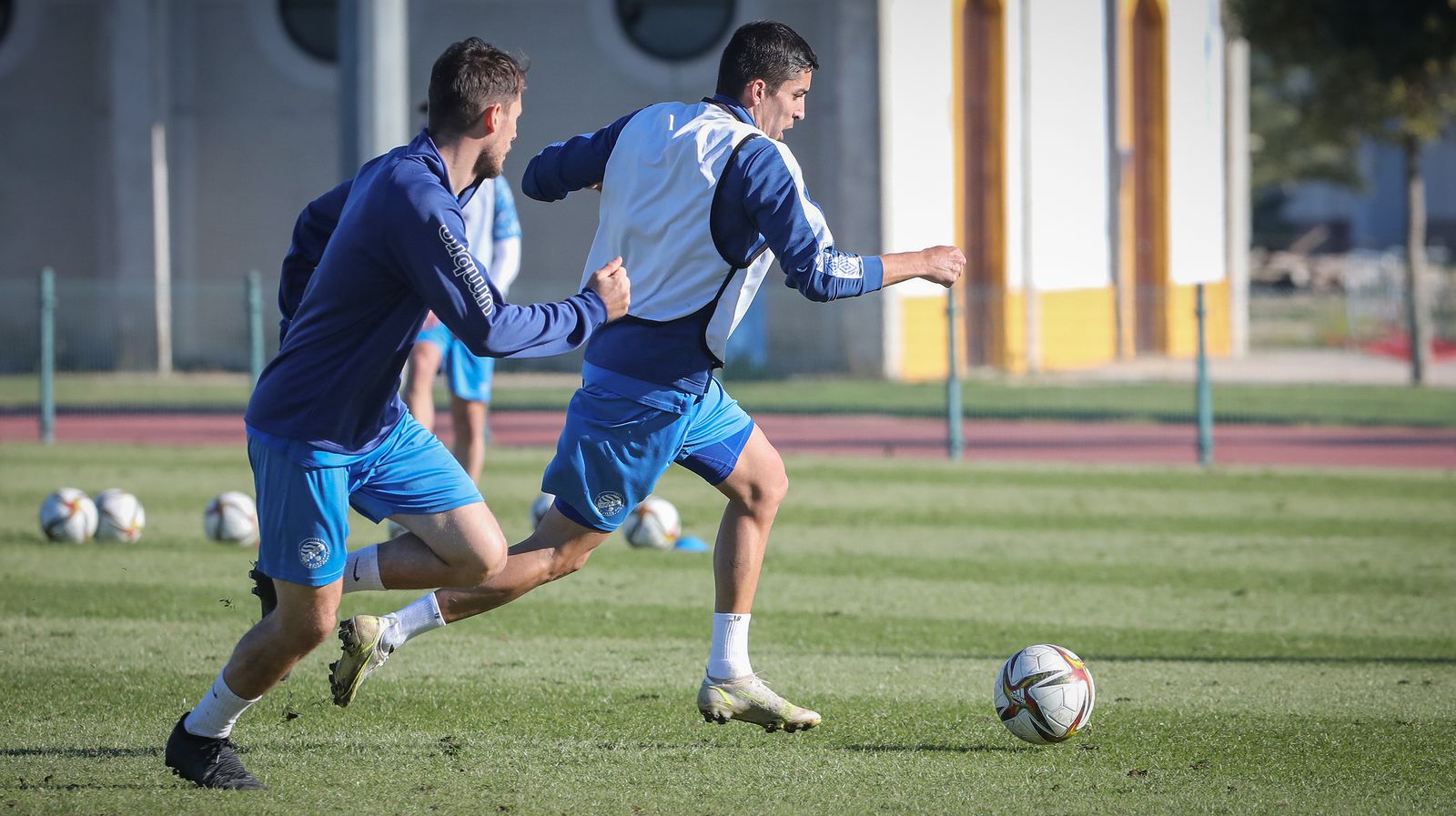 Entrenamiento del Xerez DFC en el Pepe Ravelo