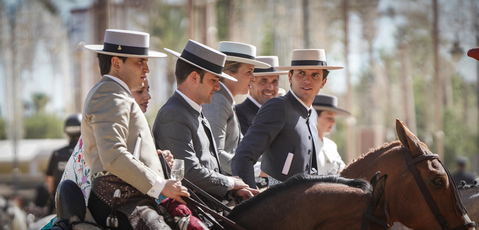 Imágenes del ambiente el domingo en la Feria de Jerez 2024