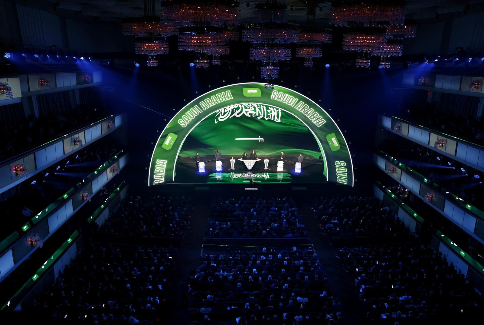 Las fotos del sorteo del Mundial de Estados Unidos, Canadá y México 2026