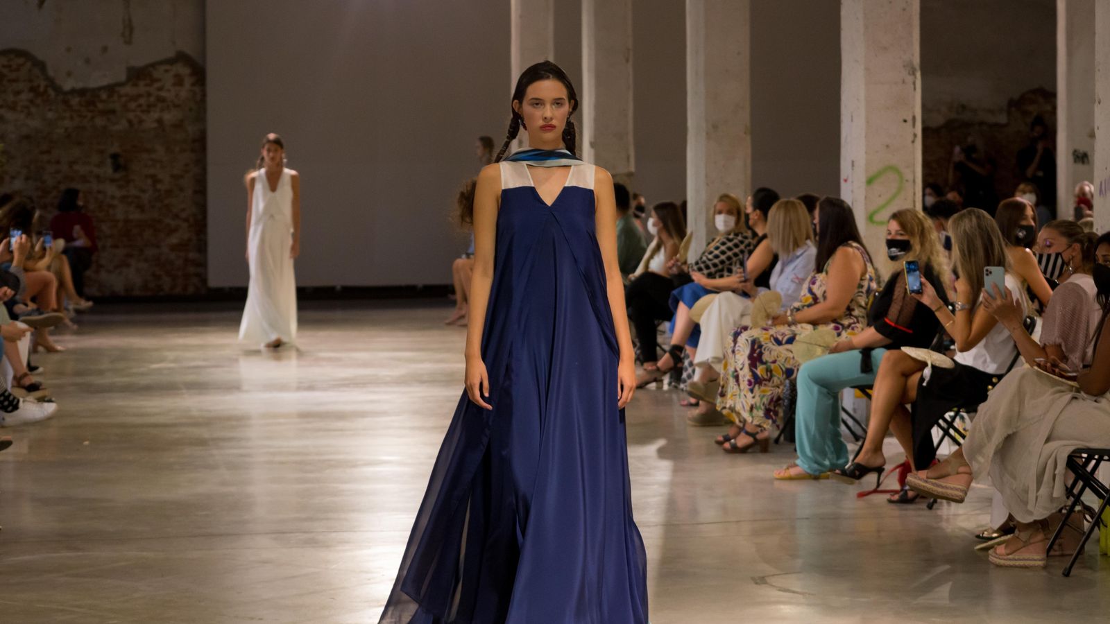 Uno de los 'looks' de la pasarela del pasado fin de semana