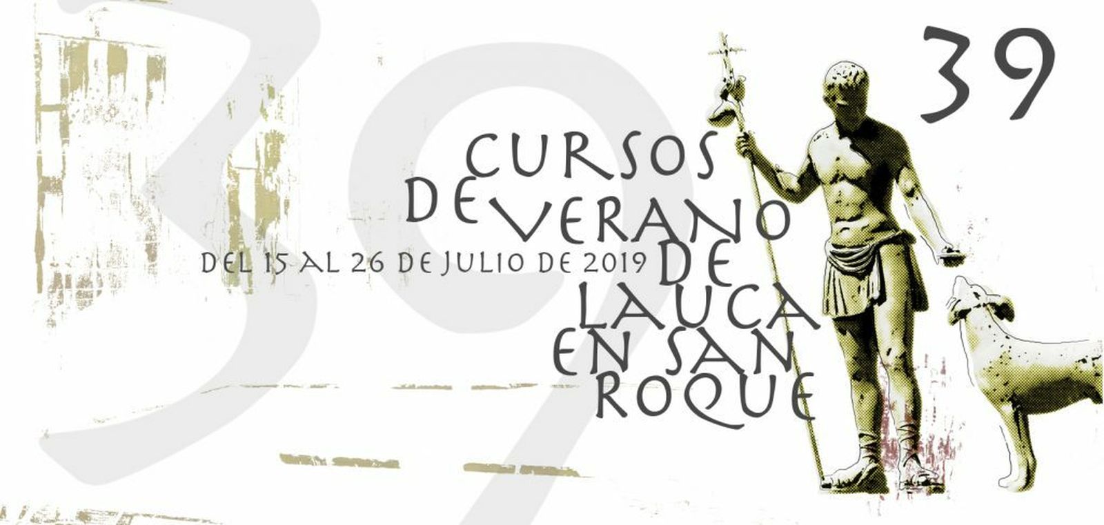 Cartel del Curso de verano de San Roque